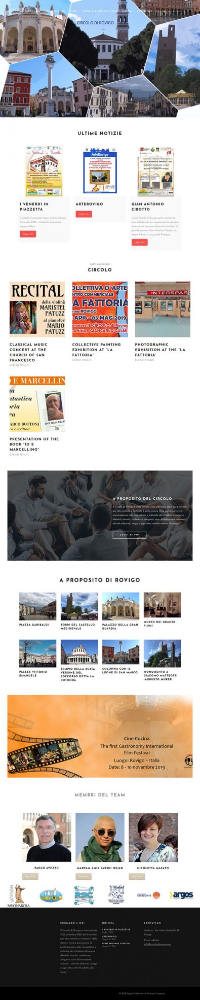 طراحی سایت چیرکولو دی رویگو